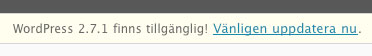 Uppgraderingsdags!