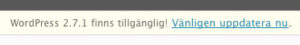 Uppgraderingsdags!
